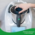 thumbnail image 2 of Reductor de cuenco para mezclar, picador eficiente, mezcla, picador de alimentos, trituradora de ajo, protector contra salpicaduras adecuado, Compatible con Thermomix, 2 of 5