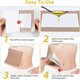 thumbnail image 4 of 10pcs Castor Oil Pack Wrap Organic Cotton Castor Oil Packs Castor Oil Pack Wrap, 4 of 5