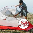 thumbnail image 4 of Phenofice Aluminum Guyline Wind Rope Buckle 20Pcs for Tent Accessories Secure Ropes in Red and Silver Colors, 4 of 7