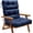Oxford Blue, variant on High Back Chair Cushion, Indoor Outdoor Memory Foam Chair Cushion with Ties for Adirondack and Rocking Chair, Waterproof Replacement Patio Cushion for Chair (Oxford Blue)