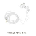thumbnail image 2 of unbranded Auriculares in Ear Con Conector 35Mm Negro Para Laptop Teléfono Y Tablet Con Control De Volumen, 2 of 7