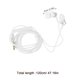 thumbnail image 2 of unbranded Earphones Negros Con Control De Volumen Y Conector 3.5mm Para Laptop Computadora Y Teléfono, 2 of 8