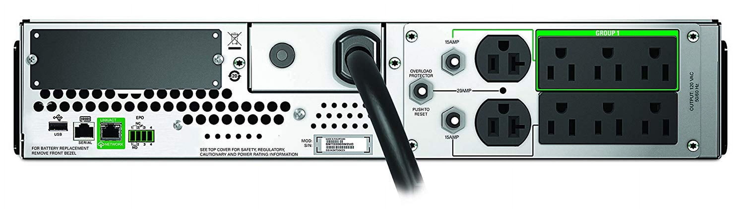 APC Smart-UPS, SmartConnect Remote Monitoring, Pure Sine Wave Backup & Surge Protection