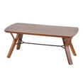 thumbnail image 3 of Folia Coffee Table, Center Table for Living Room, Coffee Table with Storage, Wood Coffee Table, Small Coffee Tables for Living Room, Living Room Tables (Walnut), 3 of 5