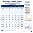 thumbnail image 4 of BFHHYA Boys' School Uniform Dress Shoes Lace Up Faux Leather Oxford Shoes with Soft Non-Slip Sole for Toddler Little Kid Big Kid, 4 of 5