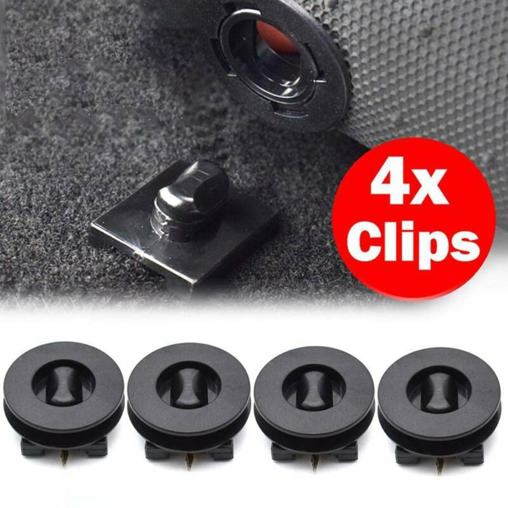 Universal Car Carpet Grips Floor Mat Clips Clamps Sleeves Holders Retainer 2Pcs