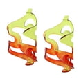 thumbnail image 1 of jinwen 2 Pieces Bike Water Bottle Holder Decorative Durability Bike Cup Holder Rack Red and Yellow, 1 of 9