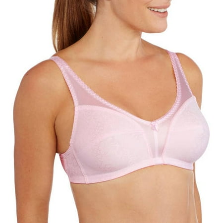 Women's Full Figure Two Tone Jacquard M Frame Bra