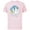 Soft Pink, variant on Star Wars The Mandalorian Grogu Tis the Season Holiday Standard - Short Sleeve Cotton T-Shirt for Adults - Customized-Navy