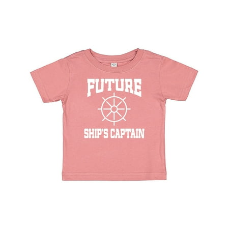 

Inktastic Future Ships Captain Gift Baby Boy or Baby Girl T-Shirt