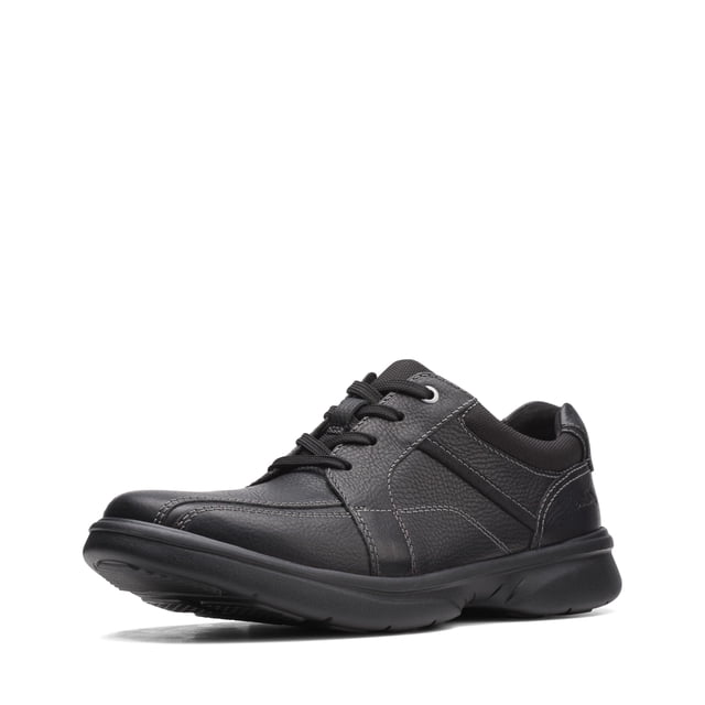 Zapatos para Hombre Clarks Bradley Walk Oxford Cuero Negro 10 Ancho