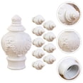 thumbnail image 2 of 10 Pcs Embouts Décoratifs pour Tringle à Rideaux Fournitures de Rideaux, 2 of 8