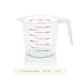 thumbnail image 3 of AppleTofu 500ml Plastic Measuring Cup Set with Handle and Spout - Set of 3, 3 of 5
