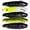 5 PCS, variant on Decorr Y287 Floating Frog Fishing Lures, 3.35in 14.5g Soft Topwater Baits, 5 Assorted Colors Double Barbed Hooks for Bass Snakehead Freshwater Fishing Tackle (1 PC)