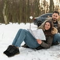 thumbnail image 2 of Ecetana Womens Snow Boots Winter Warm Faux Fur Lined Ankle Boots Waterproof Outdoor Hiking Shoes, 2 of 7