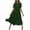Green#02, variant on Horkkom Dresses for Women Casual Loose Bohemian Dress Short Sleeve Long Maxi Dresses Summer Beach Tiered Flowy Dress