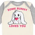thumbnail image 4 of Inktastic some bunny loves you Boys or Girls Long Sleeve Baby Bodysuit, 4 of 5