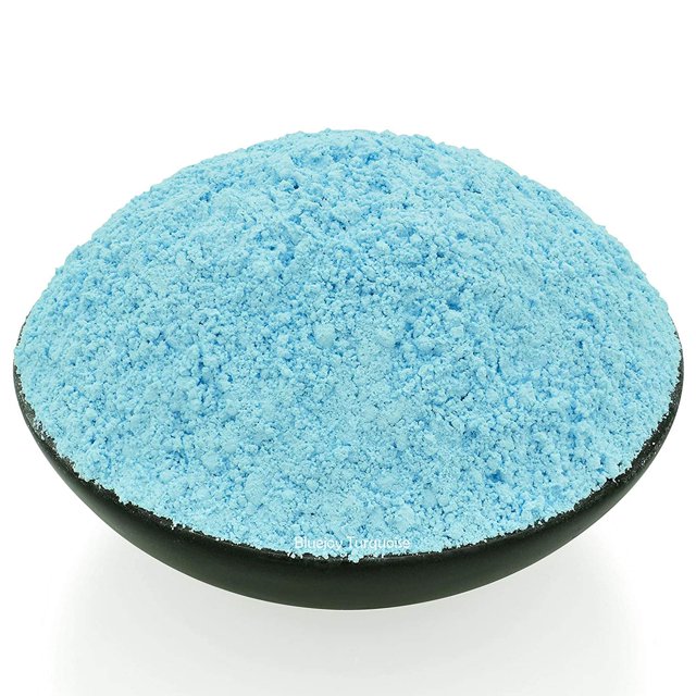 Polvo turquesa Bluejoy Turquesa, 15 ml, para arte e incrustaciones en plata