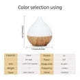 thumbnail image 3 of Large Room Essential Oil Diffuser 150ML with Quiet Ultrasonic Mists and Auto Shut Off Suitable for Bedrooms Living Areas, 3 of 9