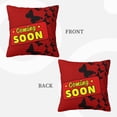 thumbnail image 3 of ZICANCN Decorative Throw Pillow Covers , Coming Soon Sign Couch Sofa Decorative Knit Pillow Covers for Living Room Farmhouse 12"x12", 3 of 8