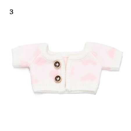

Fashion for Idol Dolls DIY Gift Toys Dolls Sweater Tops 20cm Doll Clothes Knitted Sweater Clothes Doll Warm Sweater 3