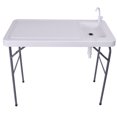 thumbnail image 2 of Folding Portable Fish Table Hunting Cleaning Cutting Camping Sink Faucet, 2 of 9