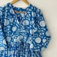 thumbnail image 5 of Beautiful Hand Print Dress,Handblock Cotton Dress,Indian Print Dress,Cotton Block Dresss,Block Print Dress, Long Dresses, 5 of 7