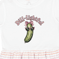 thumbnail image 4 of Inktastic Dill-lightful Pickle Girls Toddler Dress, 4 of 5