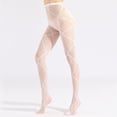 thumbnail image 4 of WTXUE Lingerie Intime / Collants pour Femmes Bas Ouverts Collants Doux Justaucorps en Dentelle Transparente / 1 Pce, 4 of 5