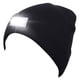 thumbnail image 2 of Gorro de 2 a 5 piezas de punto Cola para correr senderismo acampar blanco negro Sombrero Light Up Beanie, 2 of 5