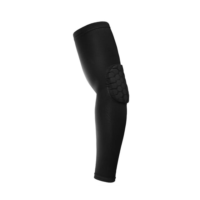 Honeycomb Joint Arm Guard for Basketball and Cycling - Elbow Protector with Sun Protection Sleeve - Anti-Slip and Breathable Design - Pain Relief for Sports Activities - Multiple Sizes
