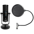 thumbnail image 1 of M-Audio UBER MIC Recording Podcasting Gaming Streaming USB Microphone+Pop Filter, 1 of 11