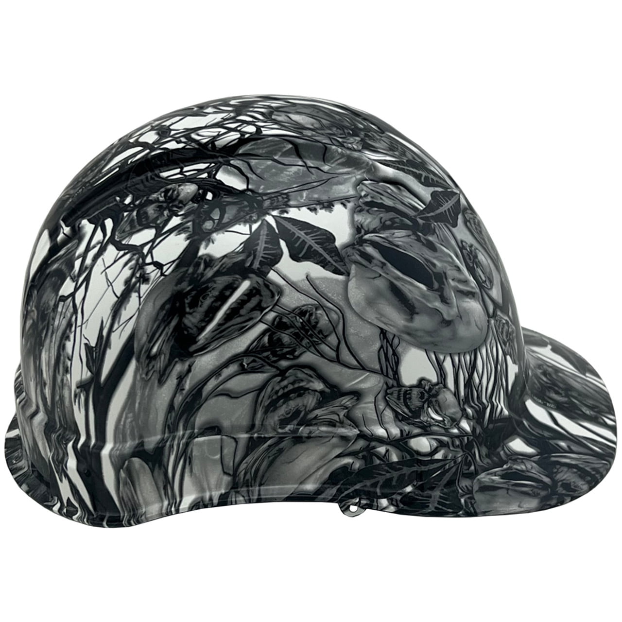 Skull Family Tree Hydro Dipped Hard Hats Cap Style Design with 4 Pt Suspension