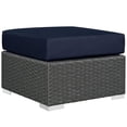 thumbnail image 6 of Modway Sojourn 3 Piece Outdoor Patio Sunbrella Sectional Set, Multiple Colors, 6 of 6
