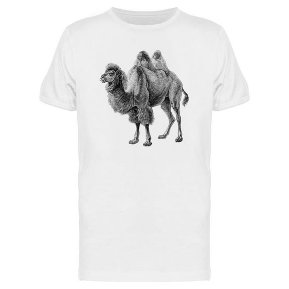 Bactrian Camel  T-Shirt Men -Image by Shutterstock, Male Small