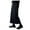 Black, variant on Afdoent Men's Classic Trousers Retro Dark Wide Leg Fashion Male Culottes Eighth Relaxed Fit