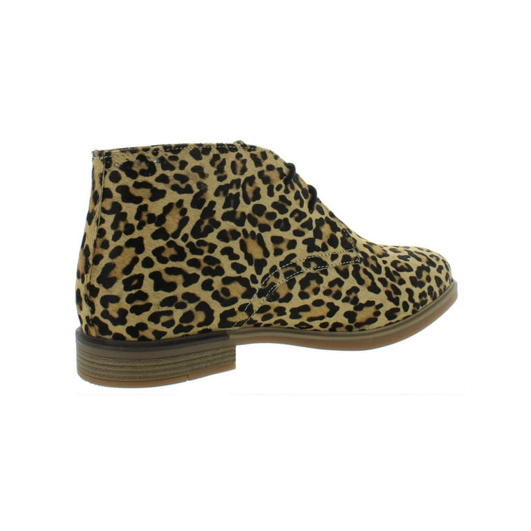 Hush Puppies Women s Bailey Chukka 2 Leopard Print Suede