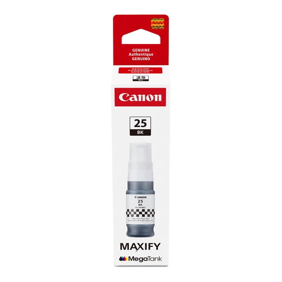 Canon Genuine Ink Bottle GI-25, Black