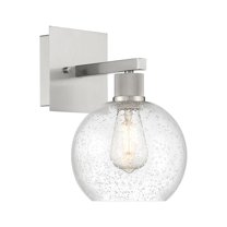 Access Lighting Burgundy LED Wall Sconce in Brushed Steel Color