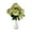 Green, variant on Meiiso Promotional Offer! Artificial Flowers, 12-Head Golden Corner Rose Floor Cloth Home Decoration Ornaments Hotel Table Placement simulation Rose Bouquet, Green, 14.82*4.68*3.9In
