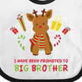 thumbnail image 4 of Inktastic Promoted to Big Brother Boys Baby Bib, 4 of 4