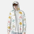 thumbnail image 2 of Kdxio Little Elephant Print Women Men Sun Protection UPF 50+ Jackets Zip Up Long Sleeve Hoodie Hiking Lightweight with Pockets, 2 of 7