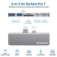 thumbnail image 1 of Surface Pro 7 USB C Hub, Hogore Base de Adaptador Surface Pro 6 en 2 c, 1 of 2