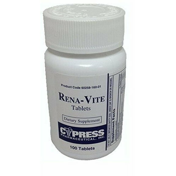 Rena-Vite Tablets, 100 Tablets Per Bottle 5 Bottles