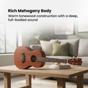 Bundle Makala Baritone Ukulele