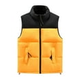 thumbnail image 3 of Qiopertar Women's Winter Thickened Hoodless Plus Fleece Down Jacket For Cold Protection And Warmth Clearance Free Shipping under $5 Saving Up To 90% Off, 3 of 3
