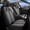 #073 Gray, variant on IKABEVEM Car 5 Seat Covers Fit for Chevrolet Silverado 2007-2018 Chevy Silverado Full Set Faux Leather Cushion Protector,Black