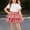 Pink, variant on Girls Tiered Skirts, Summer Fashion elastic Waistband Princess Tutu Skirts Red Size 3-4 T