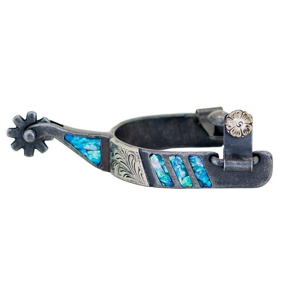 Cowboy Tack Turquoise Collection Medium Band 1 Spurs