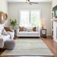 thumbnail image 5 of Addison Rugs Mayfield Premium Machine Washable Transitional Stripes Beige Rectangle Rug, 3' x 5', 5 of 5